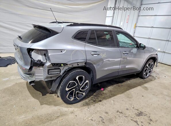 KL77LJE29RC223796 2024 CHEVROLET TRAX Silver Trasero derecho
