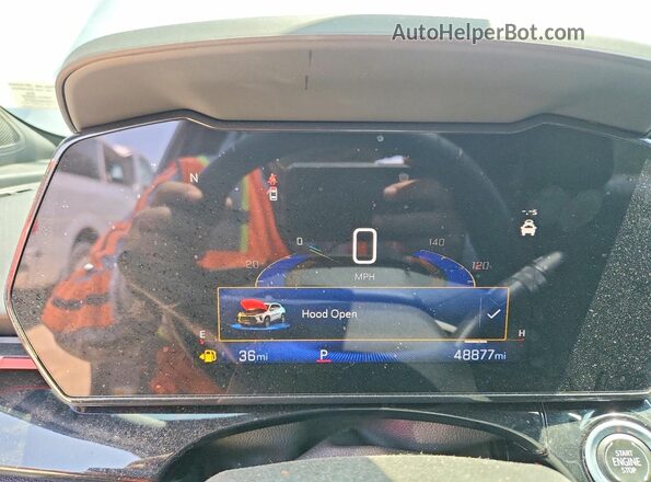 KL77LJE2XRC050970 2024 CHEVROLET TRAX Gray Vista del cuadro de instrumentos