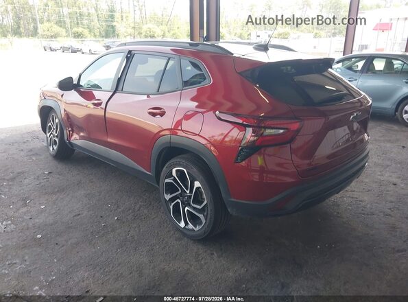 KL77LJE2XRC069096 2024 CHEVROLET TRAX Burgundy უკანა მარცხენა
