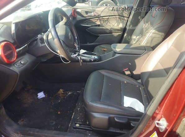 KL77LJE2XRC236430 2024 CHEVROLET TRAX Burgundy Front interior view
