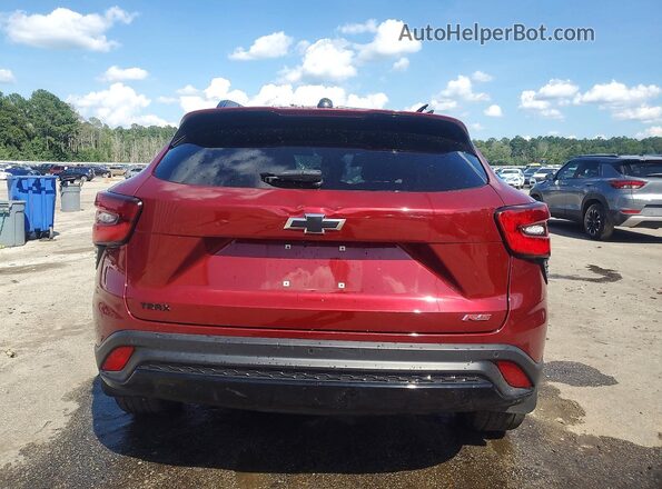 KL77LJE2XRC236430 2024 CHEVROLET TRAX Burgundy Rear view