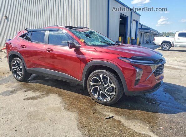 KL77LJE2XRC236430 2024 CHEVROLET TRAX Burgundy Front right