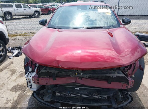KL77LJEP0SC028610 2025 CHEVROLET TRAX Maroon უკანა სალონის ხედი