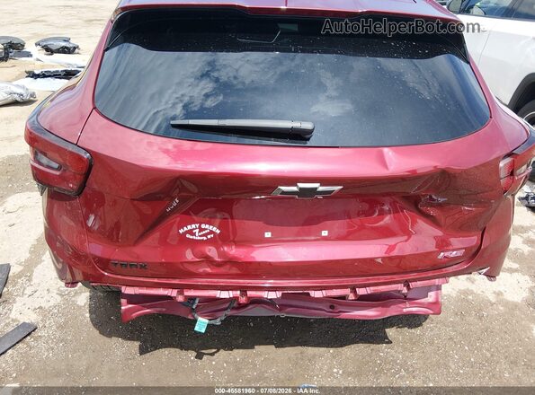 KL77LJEP0SC028610 2025 CHEVROLET TRAX Maroon 