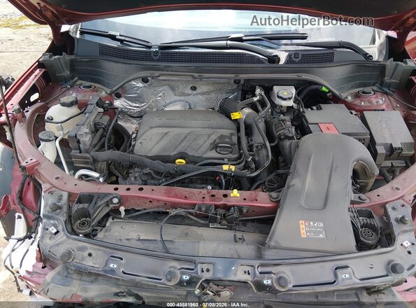 KL77LJEP0SC028610 2025 CHEVROLET TRAX Maroon უკანა ხედი