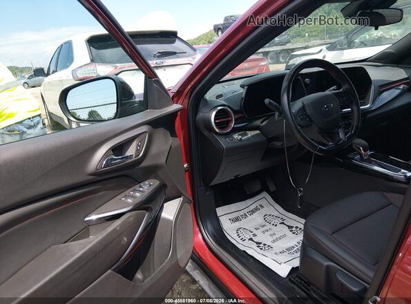 KL77LJEP0SC028610 2025 CHEVROLET TRAX Maroon 