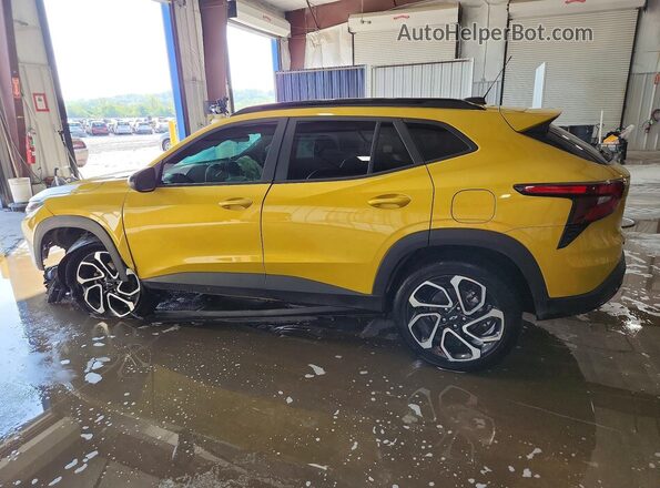 KL77LJEP0SC052308 2025 CHEVROLET TRAX Yellow Rear left