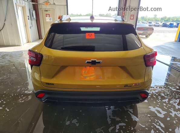KL77LJEP0SC052308 2025 CHEVROLET TRAX Yellow Rear view