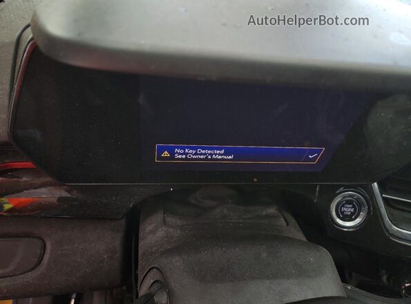 KL77LJEP0SC052308 2025 CHEVROLET TRAX Yellow Instrument cluster view