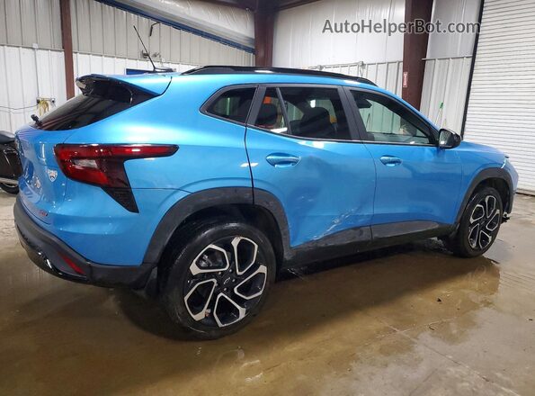 KL77LJEP0SC266490 2025 CHEVROLET TRAX Blue Tył prawy