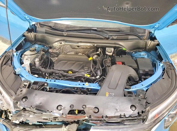 KL77LJEP0SC266490 2025 CHEVROLET TRAX Blue Widok komory silnika