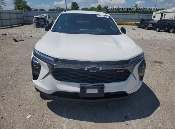 KL77LJEP0SC296749 2025 CHEVROLET TRAX White Widok z przodu