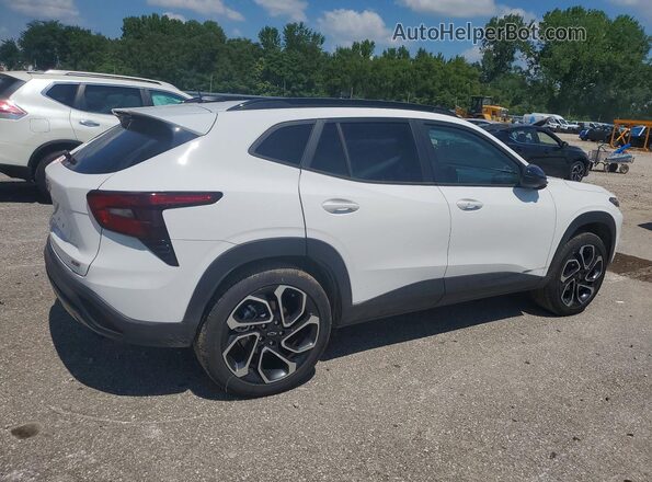 KL77LJEP0SC296749 2025 CHEVROLET TRAX White Tył prawy
