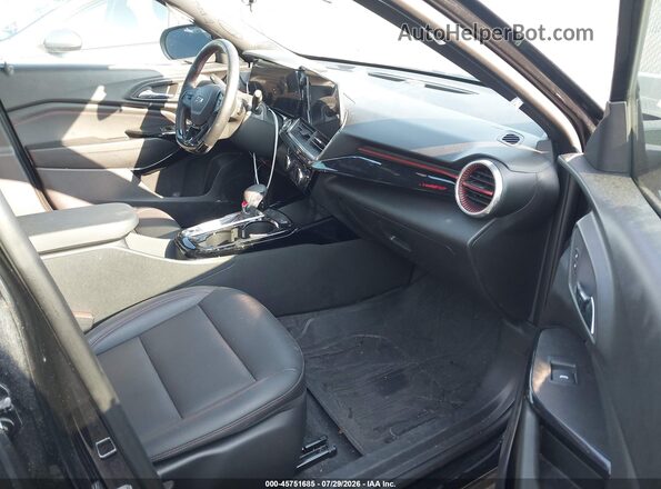 KL77LJEP2SC176080 2025 CHEVROLET TRAX Black Front interior view
