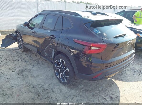 KL77LJEP2SC176080 2025 CHEVROLET TRAX Black Rear left