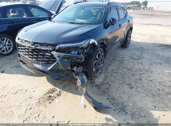 KL77LJEP2SC176080 2025 CHEVROLET TRAX Black Front view