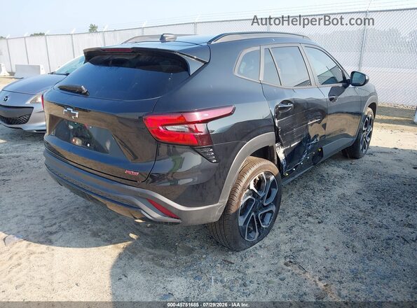 KL77LJEP2SC176080 2025 CHEVROLET TRAX Black Rear right