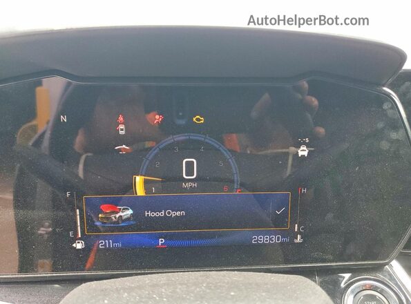 KL77LJEP2SC193378 2025 CHEVROLET TRAX Silver Vista del cuadro de instrumentos