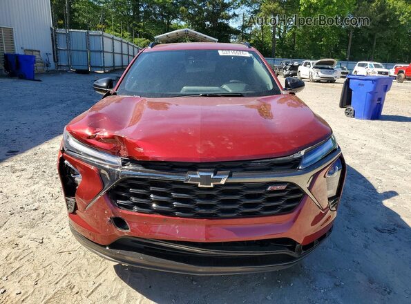 KL77LJEP3SC119189 2025 CHEVROLET TRAX Burgundy Vista frontal