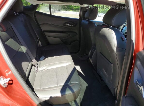 KL77LJEP3SC119189 2025 CHEVROLET TRAX Burgundy Vista de los asientos traseros
