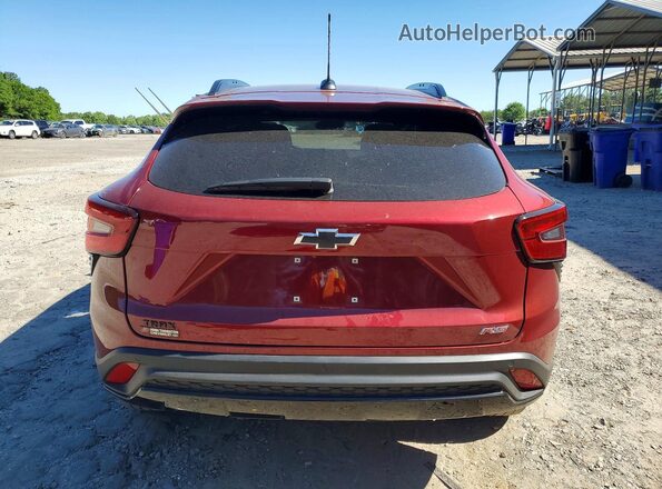 KL77LJEP3SC119189 2025 CHEVROLET TRAX Burgundy Vista trasera