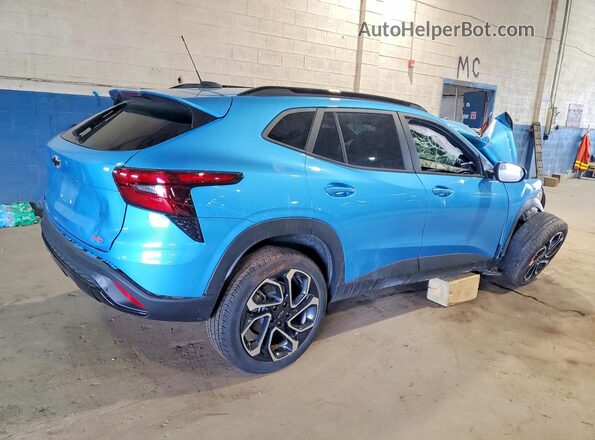 KL77LJEP3SC157862 2025 CHEVROLET TRAX Синий Задняя правая четверть