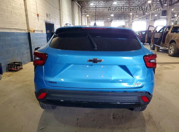 KL77LJEP3SC157862 2025 CHEVROLET TRAX Синий Вид сзади