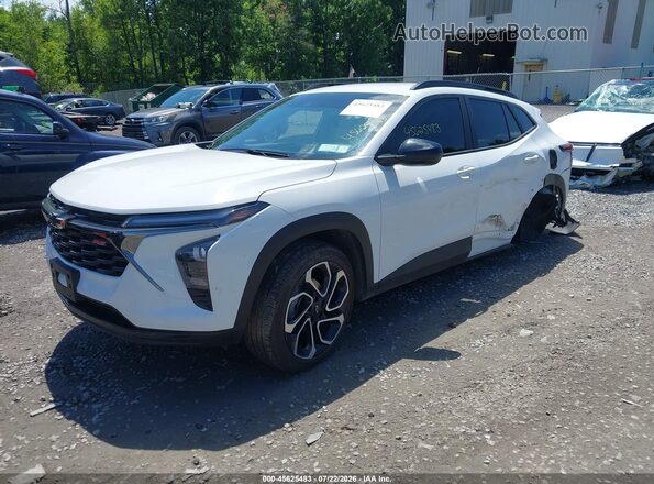 KL77LJEP3SC287141 2025 CHEVROLET TRAX White Przód lewy