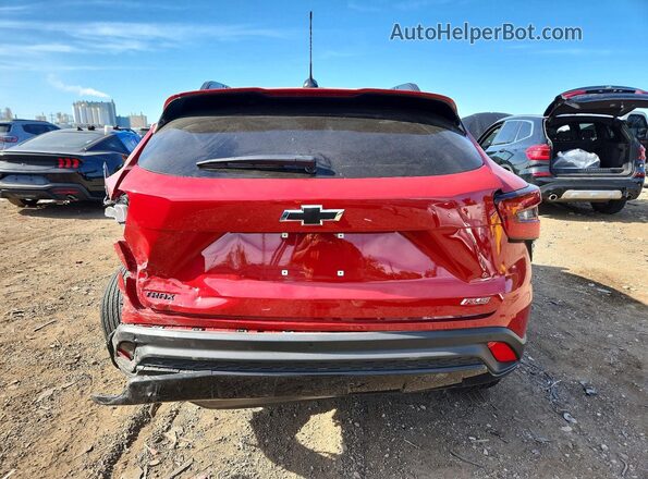 KL77LJEP3TC128900 2026 CHEVROLET TRAX Red Вид ззаду