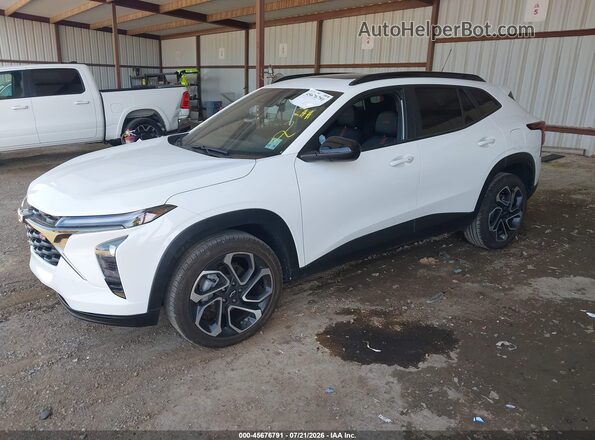 KL77LJEP4SC051940 2025 CHEVROLET TRAX White Front left