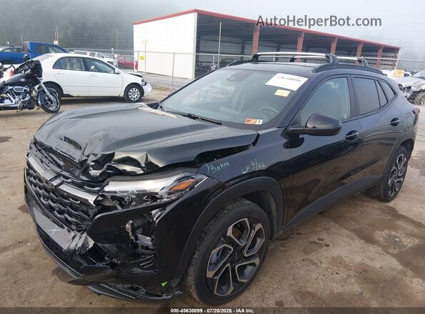 KL77LJEP5SC200937 2025 CHEVROLET TRAX Черный Передняя левая четверть