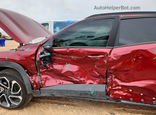 KL77LJEP5SC263505 2025 CHEVROLET TRAX Burgundy Vista interior delantera
