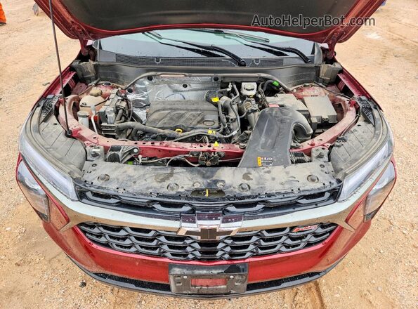 KL77LJEP5SC263505 2025 CHEVROLET TRAX Burgundy Vista interior trasera