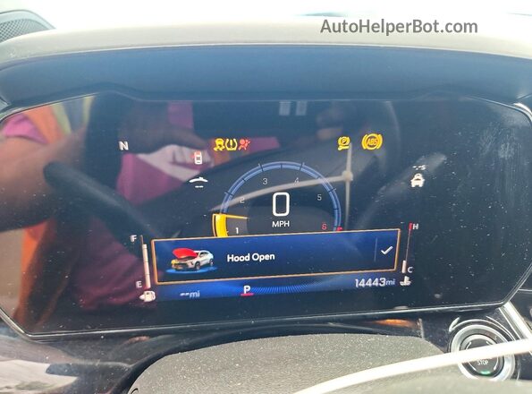 KL77LJEP5SC271443 2025 CHEVROLET TRAX Blue Սարքավորումների վահանակի տեսք