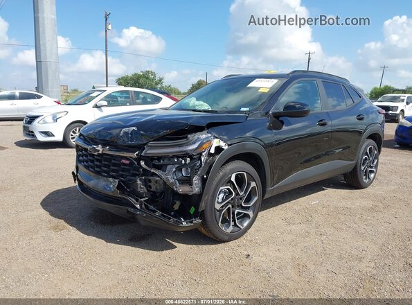 KL77LJEP5TC110527 2026 CHEVROLET TRAX Black წინა მარცხენა ხედი სამი მეოთხედიდან
