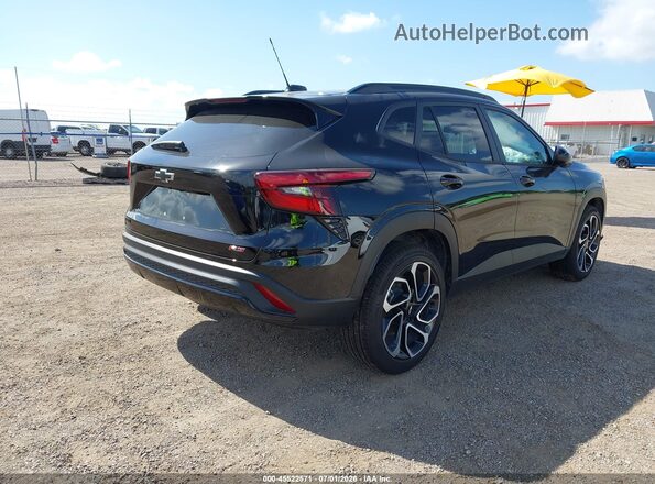 KL77LJEP5TC110527 2026 CHEVROLET TRAX Black უკანა მარჯვენა