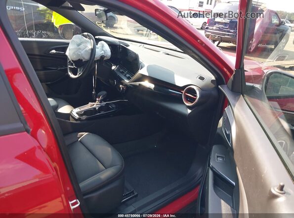 KL77LJEP5TC147898 2026 CHEVROLET TRAX Red Front interior view