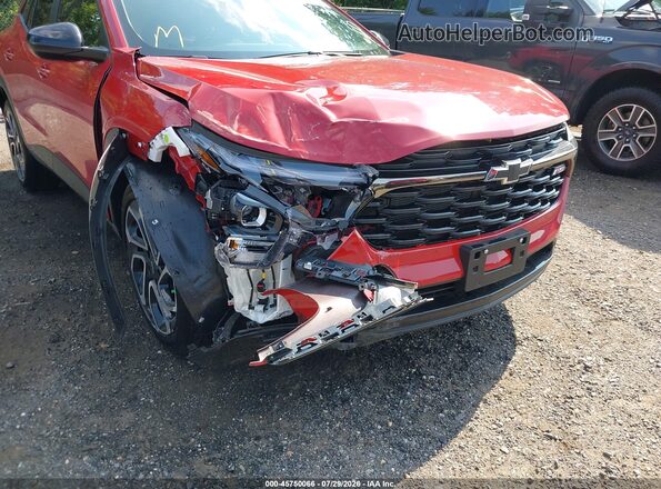 KL77LJEP5TC147898 2026 CHEVROLET TRAX Red Front view