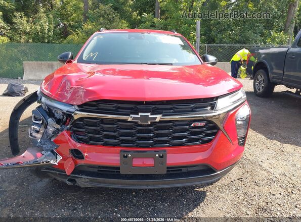 KL77LJEP5TC147898 2026 CHEVROLET TRAX Red Rear interior view