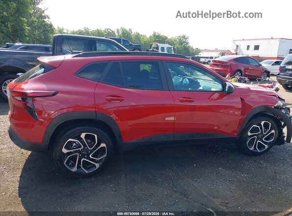 KL77LJEP5TC147898 2026 CHEVROLET TRAX Red 360 interior view