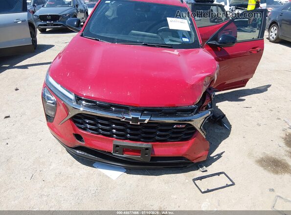 KL77LJEP6TC006323 2026 CHEVROLET TRAX Red Widok z przodu