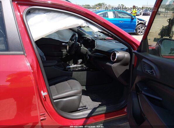 KL77LJEP6TC006323 2026 CHEVROLET TRAX Red Widok wnętrza z przodu