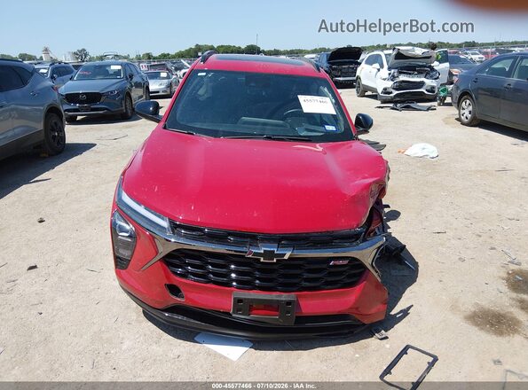 KL77LJEP6TC006323 2026 CHEVROLET TRAX Red Widok zestawu wskaźników