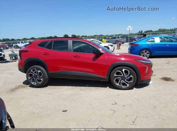 KL77LJEP6TC006323 2026 CHEVROLET TRAX Red Widok wnętrza z tyłu