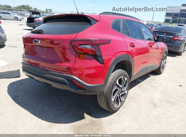KL77LJEP6TC006323 2026 CHEVROLET TRAX Red Tył prawy