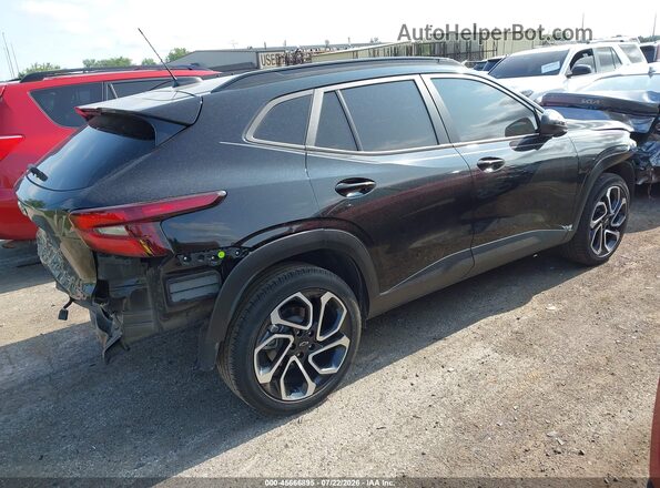 KL77LJEP7SC033464 2025 CHEVROLET TRAX Черный Задняя правая четверть