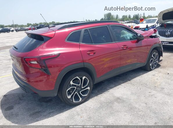 KL77LJEP7SC253803 2025 CHEVROLET TRAX Red უკანა მარჯვენა