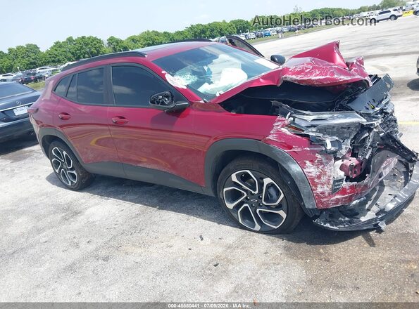 KL77LJEP7SC253803 2025 CHEVROLET TRAX Red 