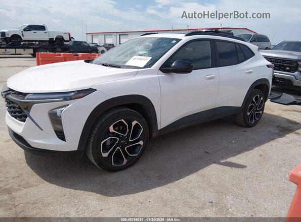 KL77LJEP8SC190534 2025 CHEVROLET TRAX White Przód lewy