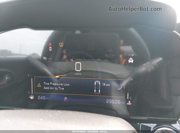 KL77LJEP8SC190534 2025 CHEVROLET TRAX White Widok tylnych siedzeń